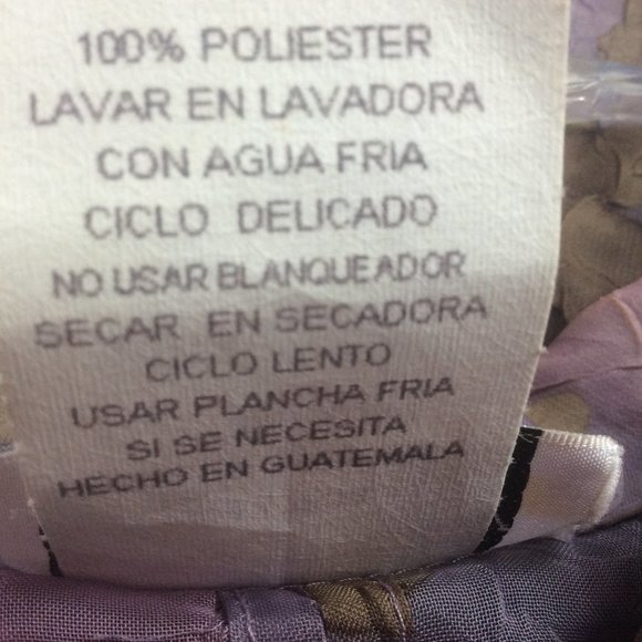 Vintage Miss Dorby Two Piece Purple Floral Sleeveless Maxi Dress/Top Set Size 18 - Picture 9 of 9